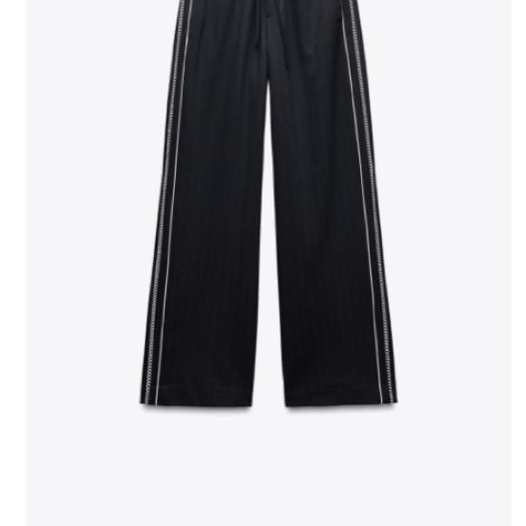 Side Stripe Wide-Leg Pant - Picture 1 of 6